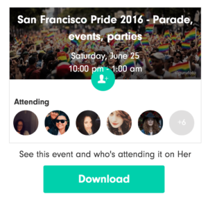San Francisco Pride Parade 2016 Lesbian