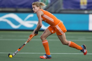 THE HAGUE - Rabobank Hockey World Cup 2014 - 12-06-2014 - WOMEN - SEMI-FINAL THE NETHERLANDS - ARGENTINA 4-0 - Carlien Dirkse van den Heuvel. Copyright: Willem Vernes