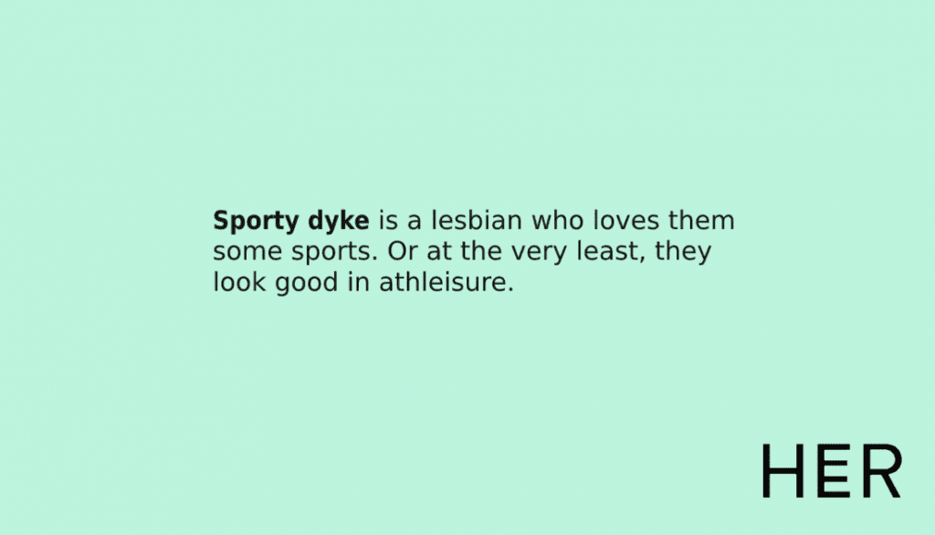 Sporty Dykon Meaning