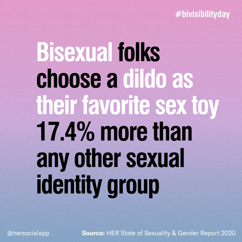 Show Up For The B On Bisexual Visibility Day Her