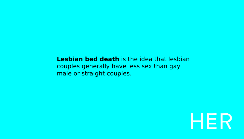 What is Lesbian Bed Death?