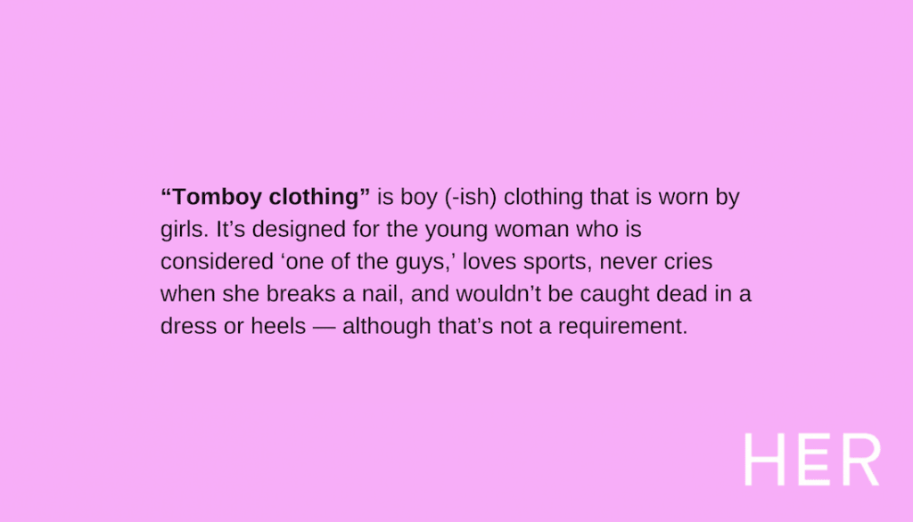 Tomboy Clothing Meaning