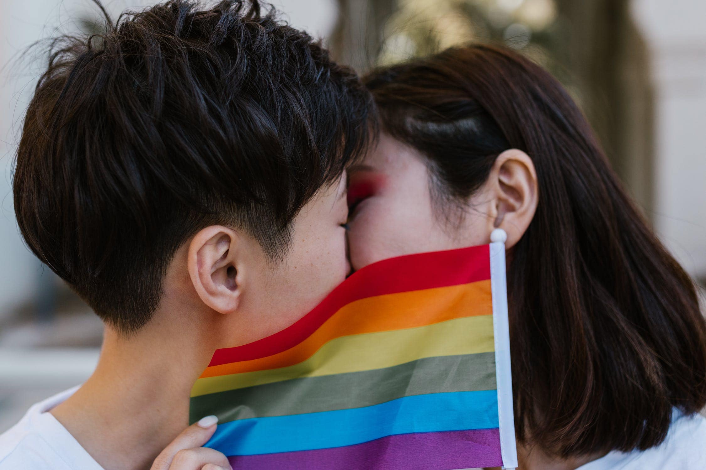 Lesbian Cheerleader Kiss