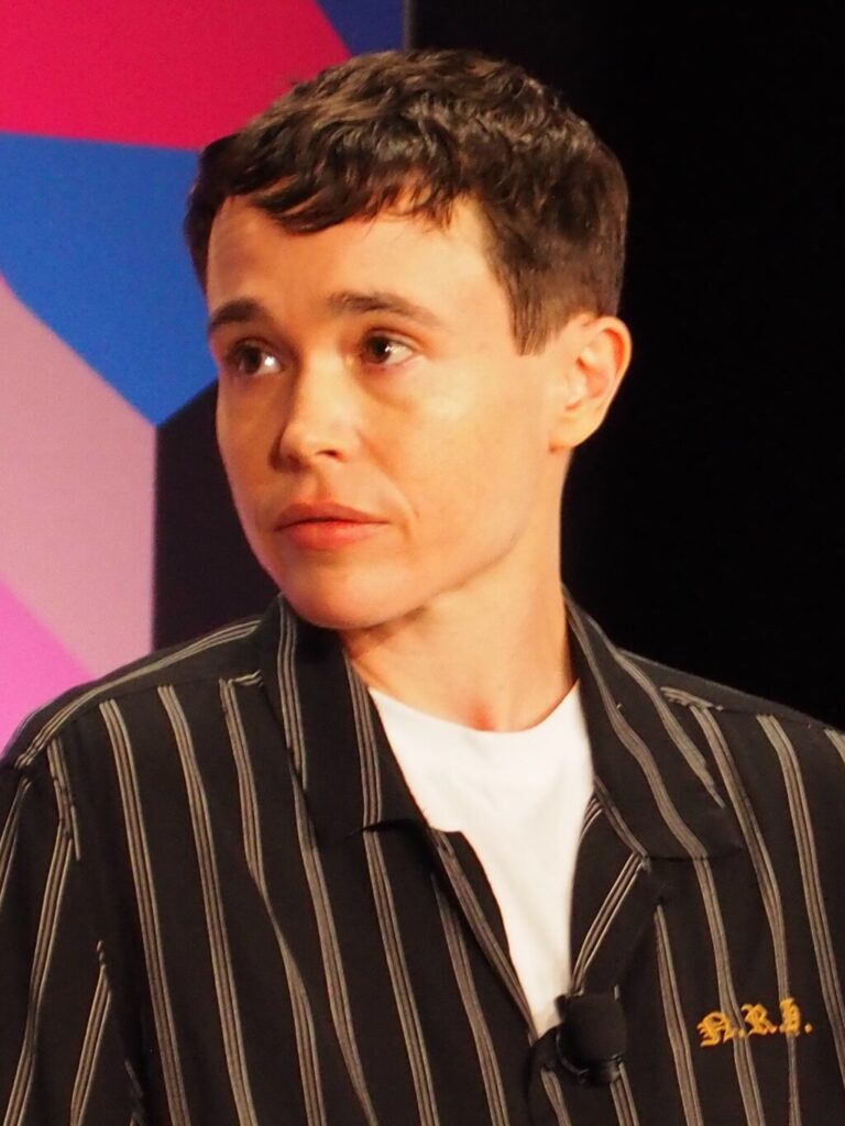 Elliot Page - sourced from Wikipedia