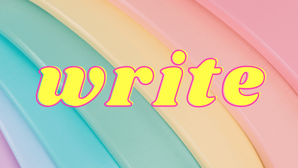 Time to write for the HER app!