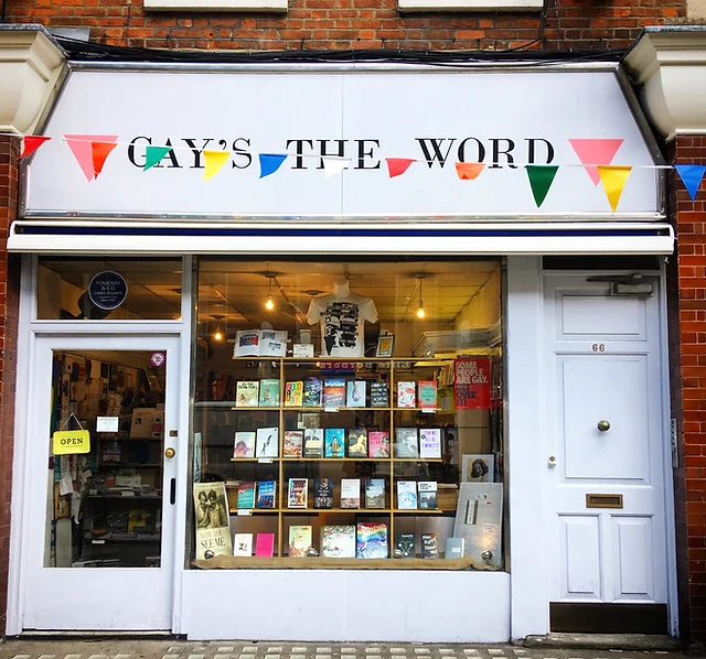 Gay’s The Word LGBT Bookshop in Bloomsbury London
