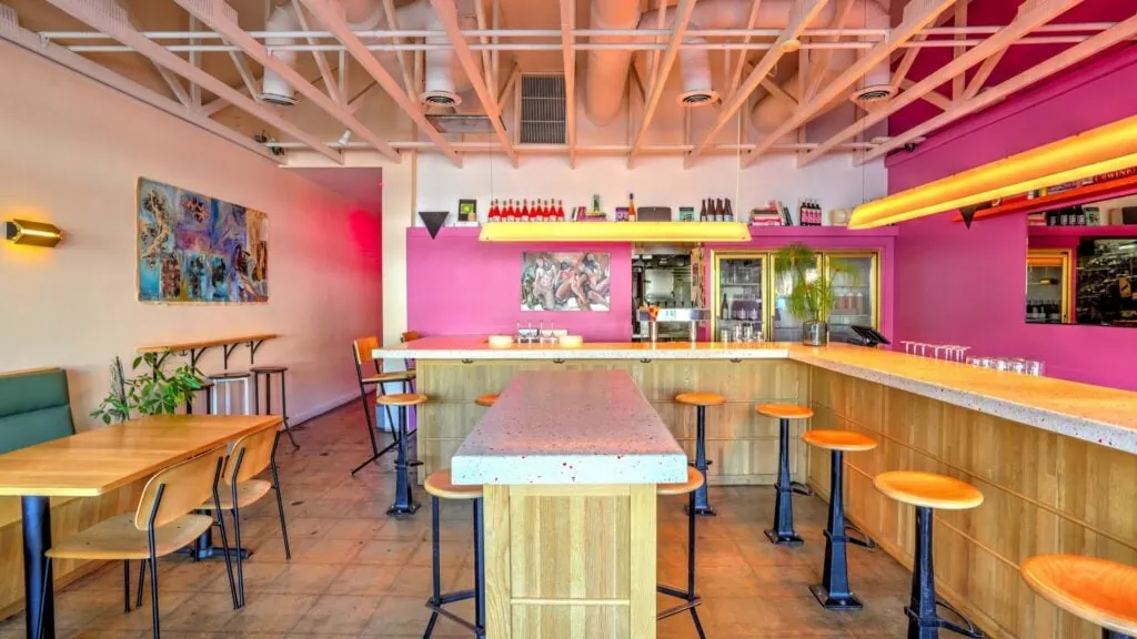 The Ruby Fruit, a lesbian wine bar in Echo Park Los Angeles