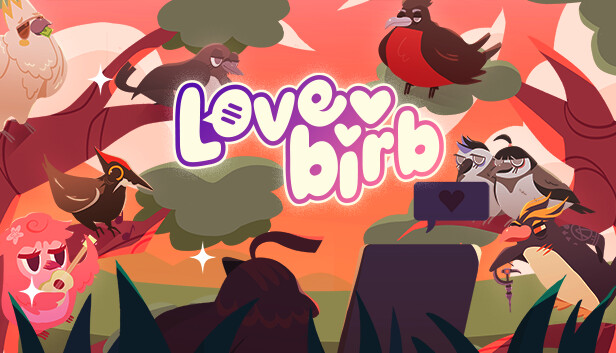 Lovebirb is a queer dating simulation game where you can swipe to find your bird-match.