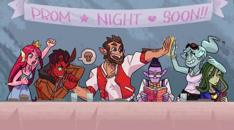 Monster Prom is a queer dating simulation game where you can interact with various queer video game characters.